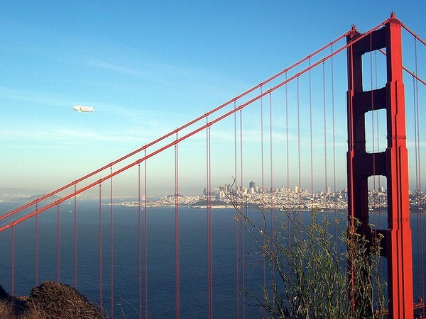 Le Golden Gate Bridge depuis la Conzelman Road