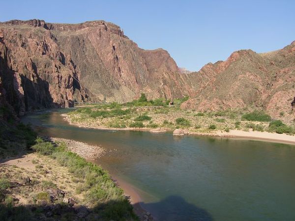 Fleuve Colorado Grand Canyon Arizona