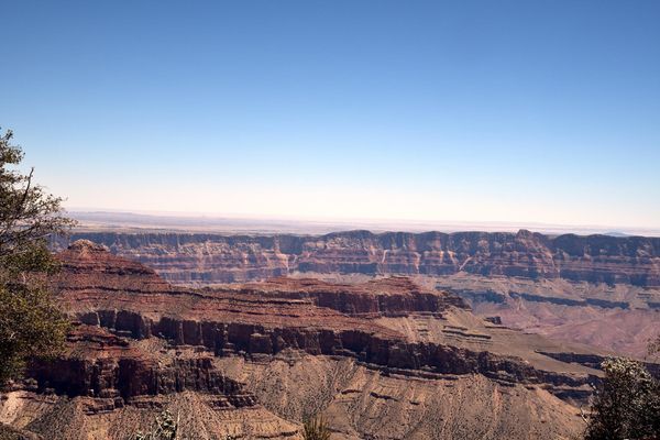 Vue depuis Cape Royal rive Nord Grand Canyon Arizona