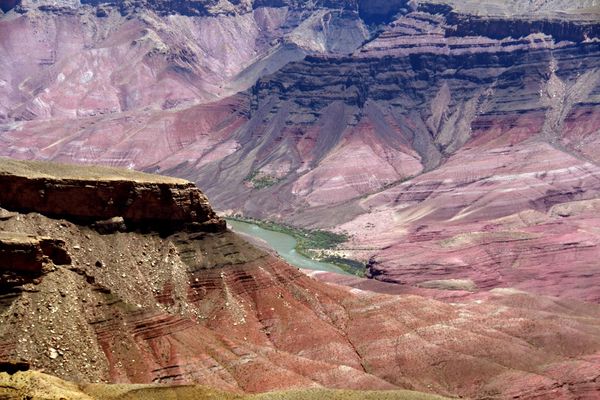 Vue après Angels Window rive Nord Grand Canyon Arizona