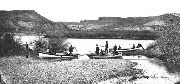 Expédition Powell en 1871 Grand Canyon