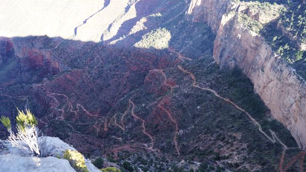 Trailview Overlook Grand Canyon Arizona