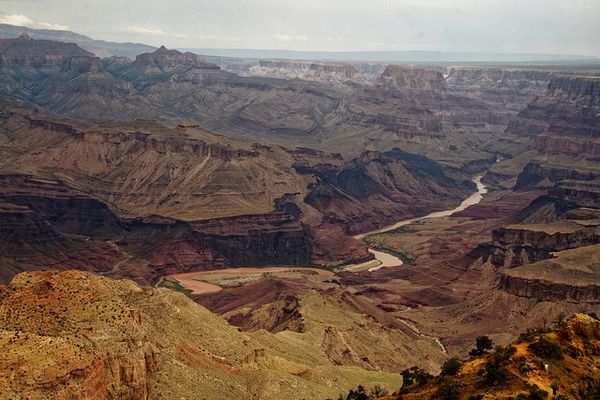 Vue depuis Desert View Grand Canyon Arizona