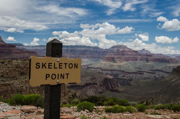 Skeleton Point South Kaibab Trail Grand Canyon Arizona