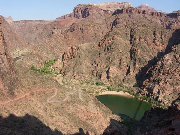 Skeleton Point Trail Colorado Grand Canyon Arizona