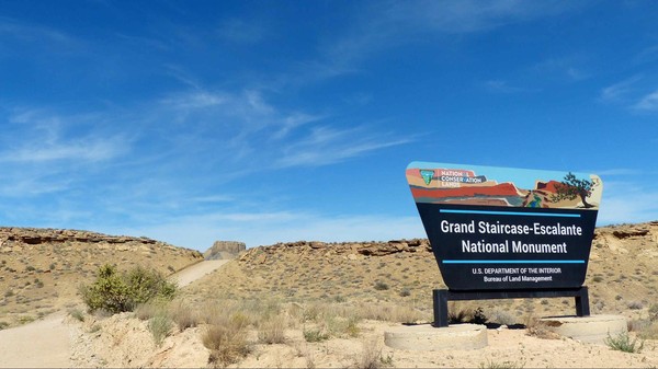 Panneau Grand Staircase-Escalante NM Utah