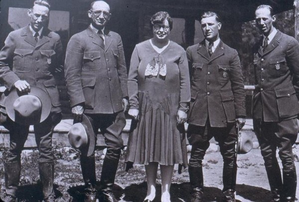 Grand Teton Staff in 1929