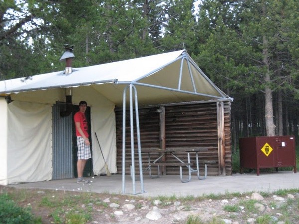 Colter Bay tent cabin