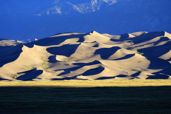 Great Sand Dunes depuis le Great Sand Dunes Lodge