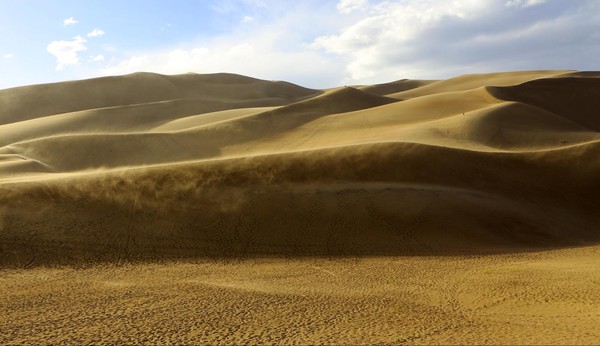 Action des vents Great Sand Dunes Colorado