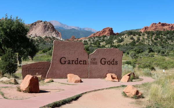 Entrée parc Garden of the Gods