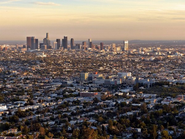Vue sur Los Angeles depuis Griffith Observatory