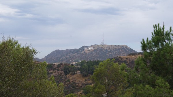 Hollywood Sign depuis Griffith Observatory