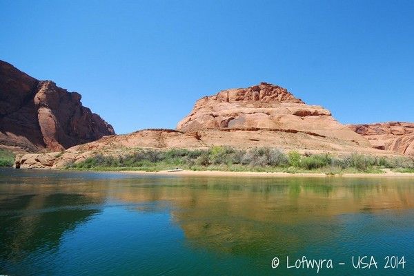 Horseshoe Bend vu depuis le Colorado