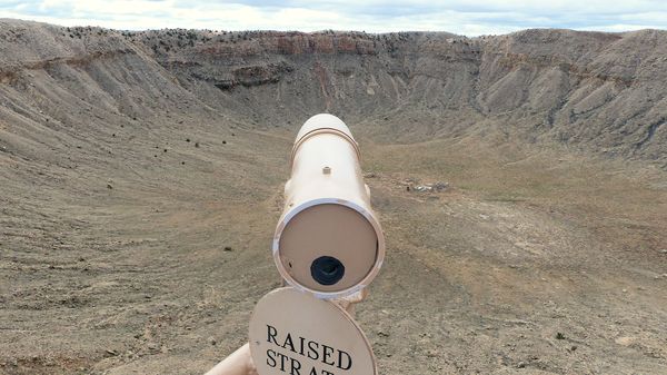 Longue vue Meteor Crater