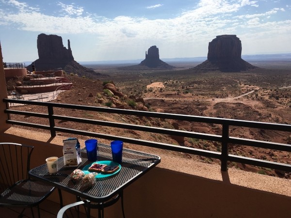 Balcon d'une chambre "Non Premium" The View Monument Valley