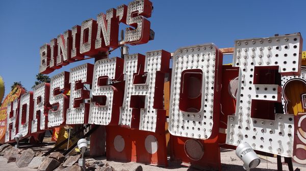 Enseigne du Binion's Horseshoe