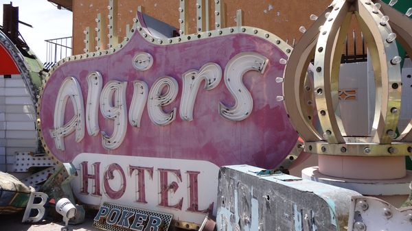 Enseigne du Algiers Hotel Las Vegas