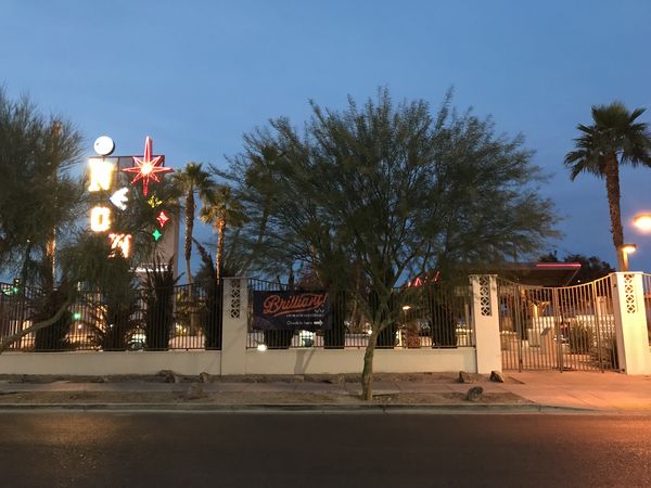Zone d'accueil Brilliant Show Neon Museum Las Vegas