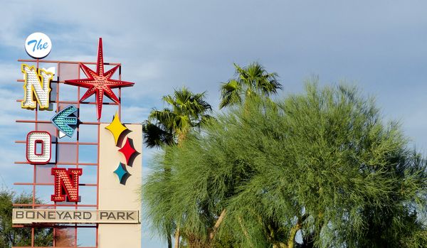 Enseigne du Neon Museum Las Vegas