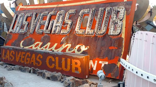 Enseigne Las Vegas Club Neon Museum Las Vegas