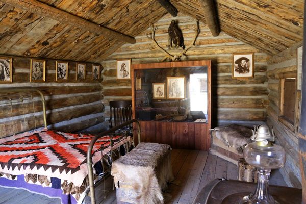 Curly's Cabin Old Trail Town Wyoming