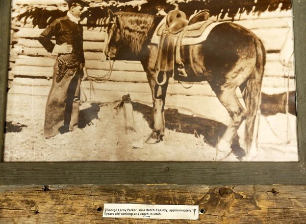 Rare photo de Butch Cassidy encore adolescent