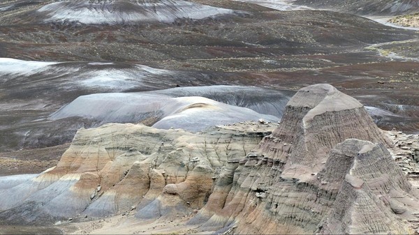 Blue Mesa Petrified Forest National Park Arizona