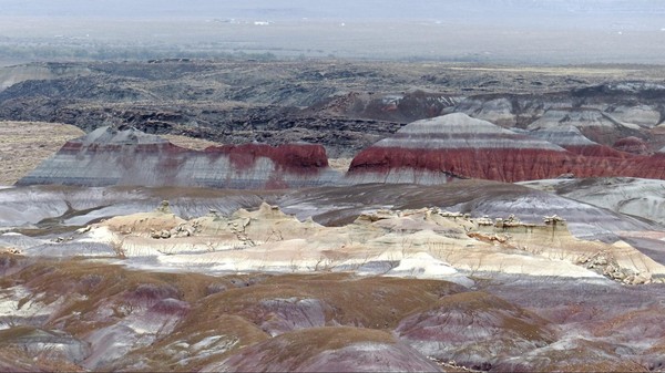 Blue Mesa Petrified Forest National Park Arizona