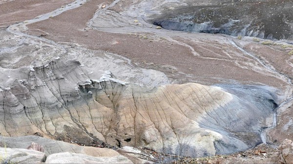Blue Mesa Petrified Forest National Park Arizona