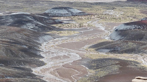 Blue Mesa Petrified Forest National Park Arizona