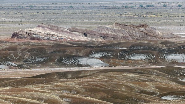 Blue Mesa Petrified Forest National Park Arizona