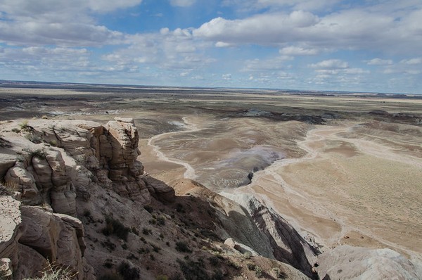 Blue Mesa Petrified Forest National Park Arizona