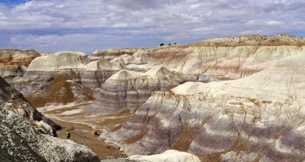 Blue Mesa Petrified Forest National Park Arizona