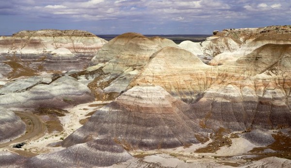Blue Mesa Petrified Forest National Park Arizona