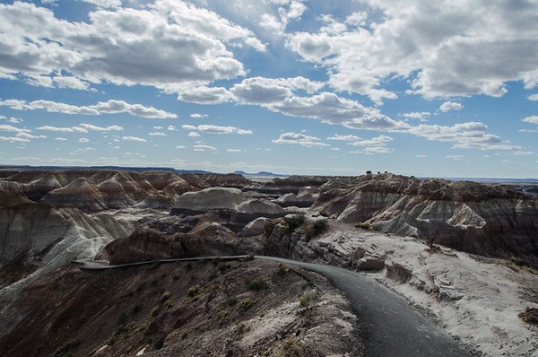 Blue Mesa Trail Petrified Forest National Park Arizona