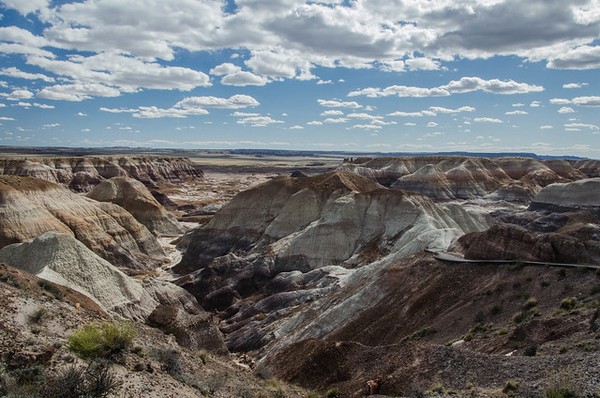 Blue Mesa Trail Petrified Forest National Park Arizona
