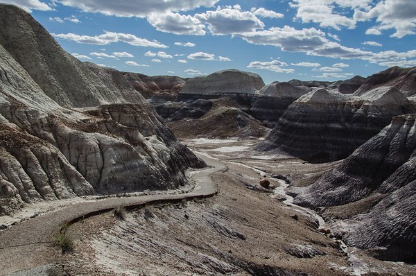 Blue Mesa Trail Petrified Forest National Park Arizona