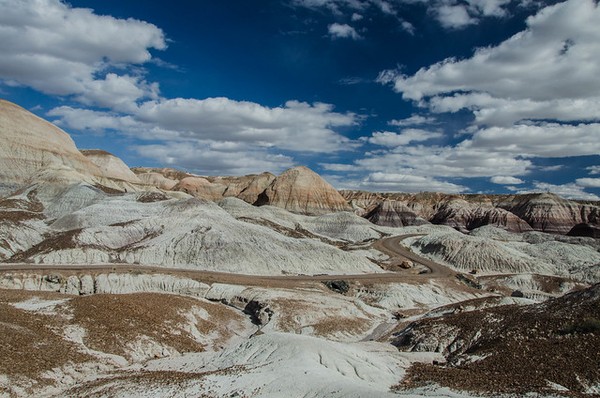 Blue Mesa Trail Petrified Forest National Park Arizona