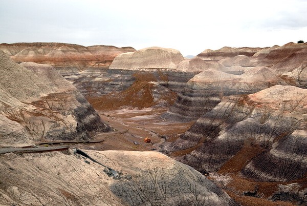 Blue Mesa Trail Petrified Forest National Park Arizona