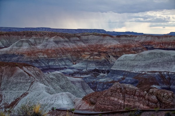 Blue Mesa Trail Petrified Forest National Park Arizona
