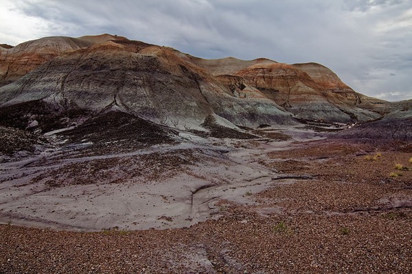 Blue Mesa Trail Petrified Forest National Park Arizona