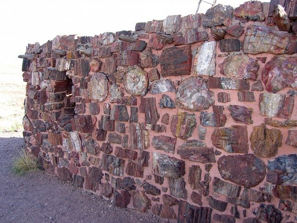 Agate House Petrified Forest National Park Arizona