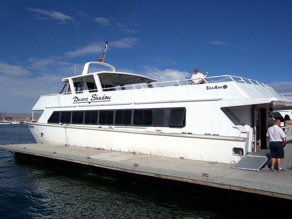 Bateau de croisière sur le lac Powell