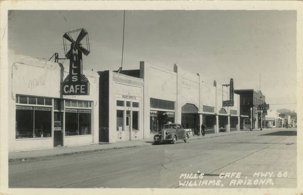 Williams, Arizona - Mill’s Cafe Route 66