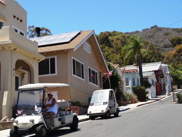 Voiturette de golf Avalon Santa Catalina Island