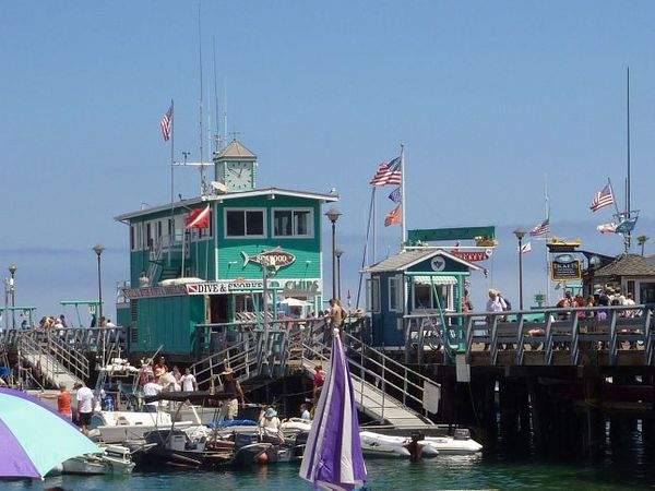 Avalon Pier Santa Catalina Island