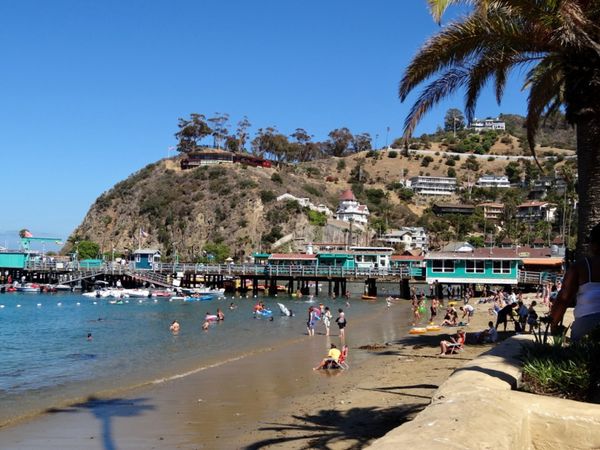 Plage Avalon Santa Catalina Island Californie