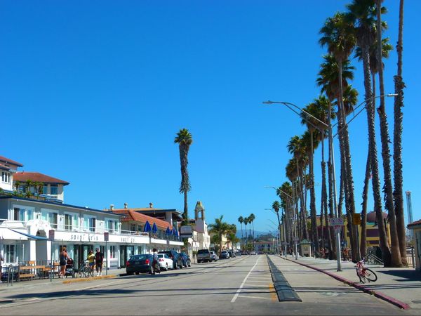 Downtown Santa Cruz Californie