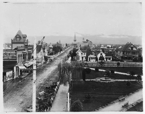 Santa Cruz en 1880